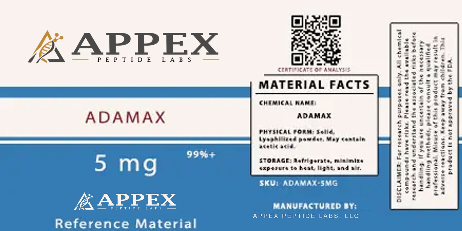 Adamax-peptide-5mg