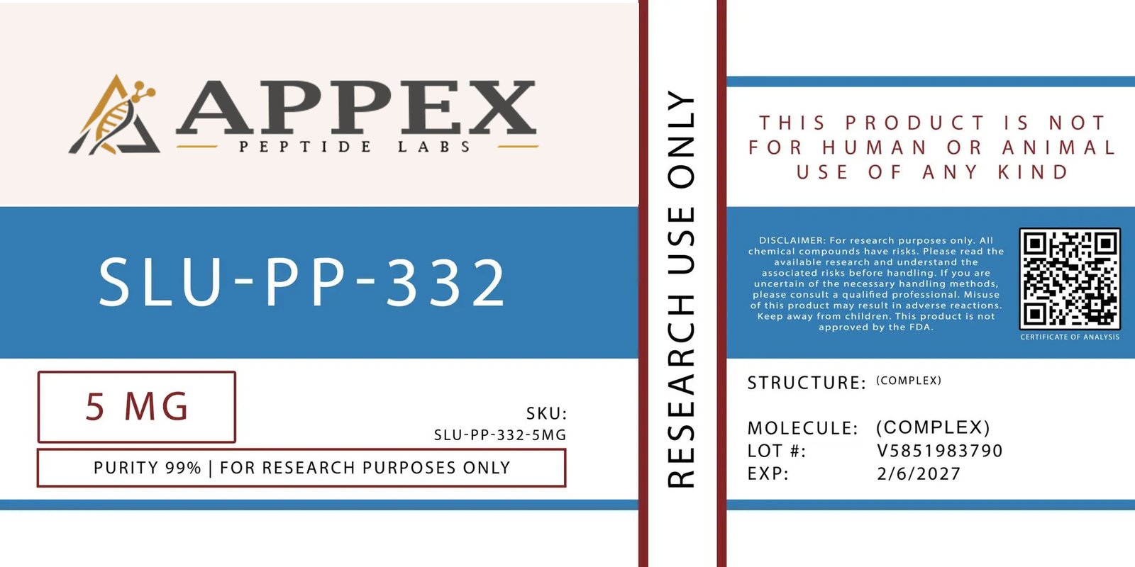 slu-pp-332-5mg-peptide
